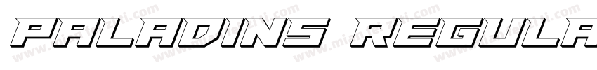 PALADINS REGULAR字体转换